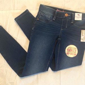Tommy Bahama Kid's Girl Blue Stretchy Comfy Super Soft Knit Jegging